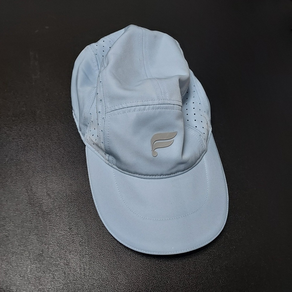 Fabletics Hat Women One Size Light Blue Active Running Perforated Adjustable Cap